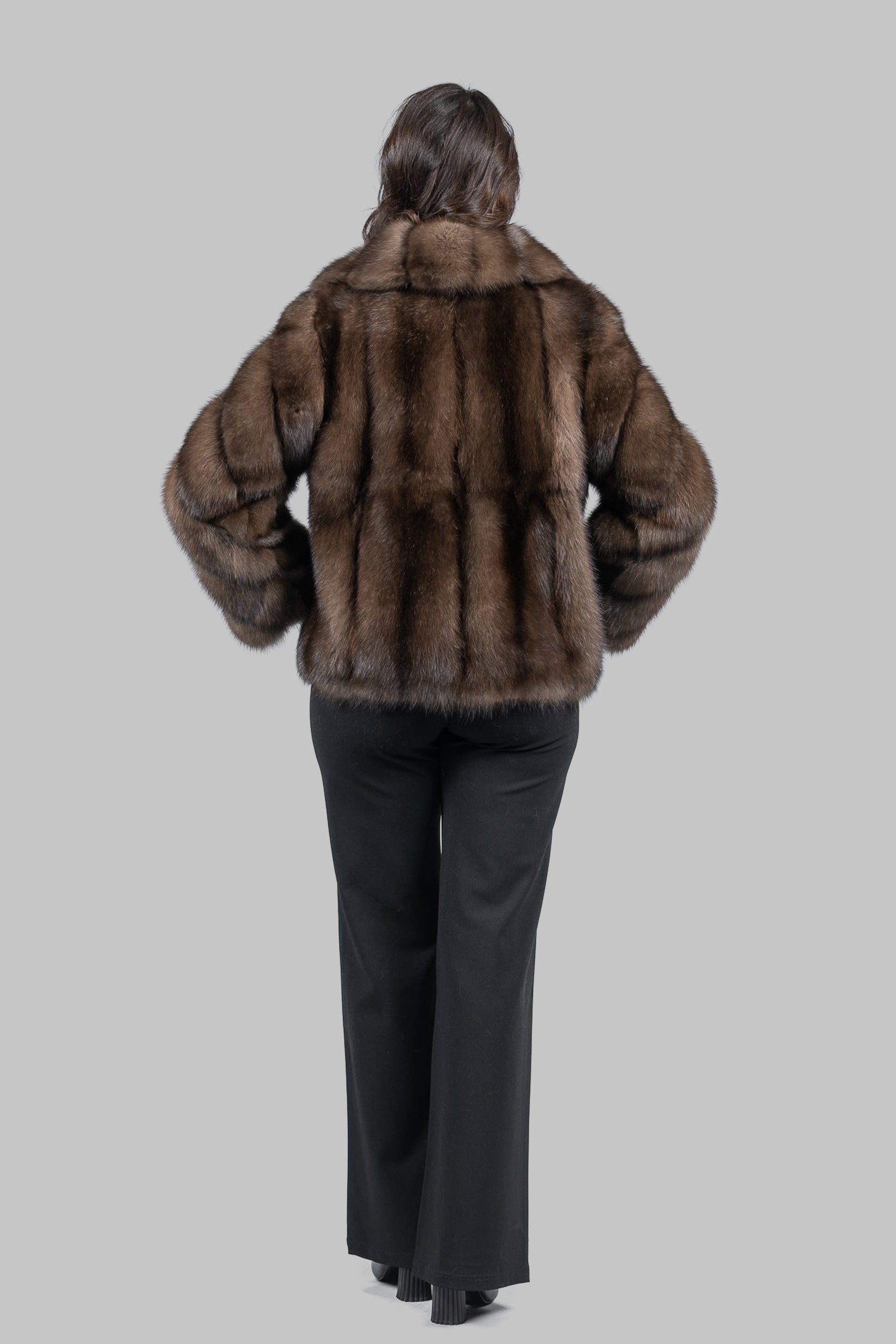 Graphite Baumarten Jacket with Notch Collar