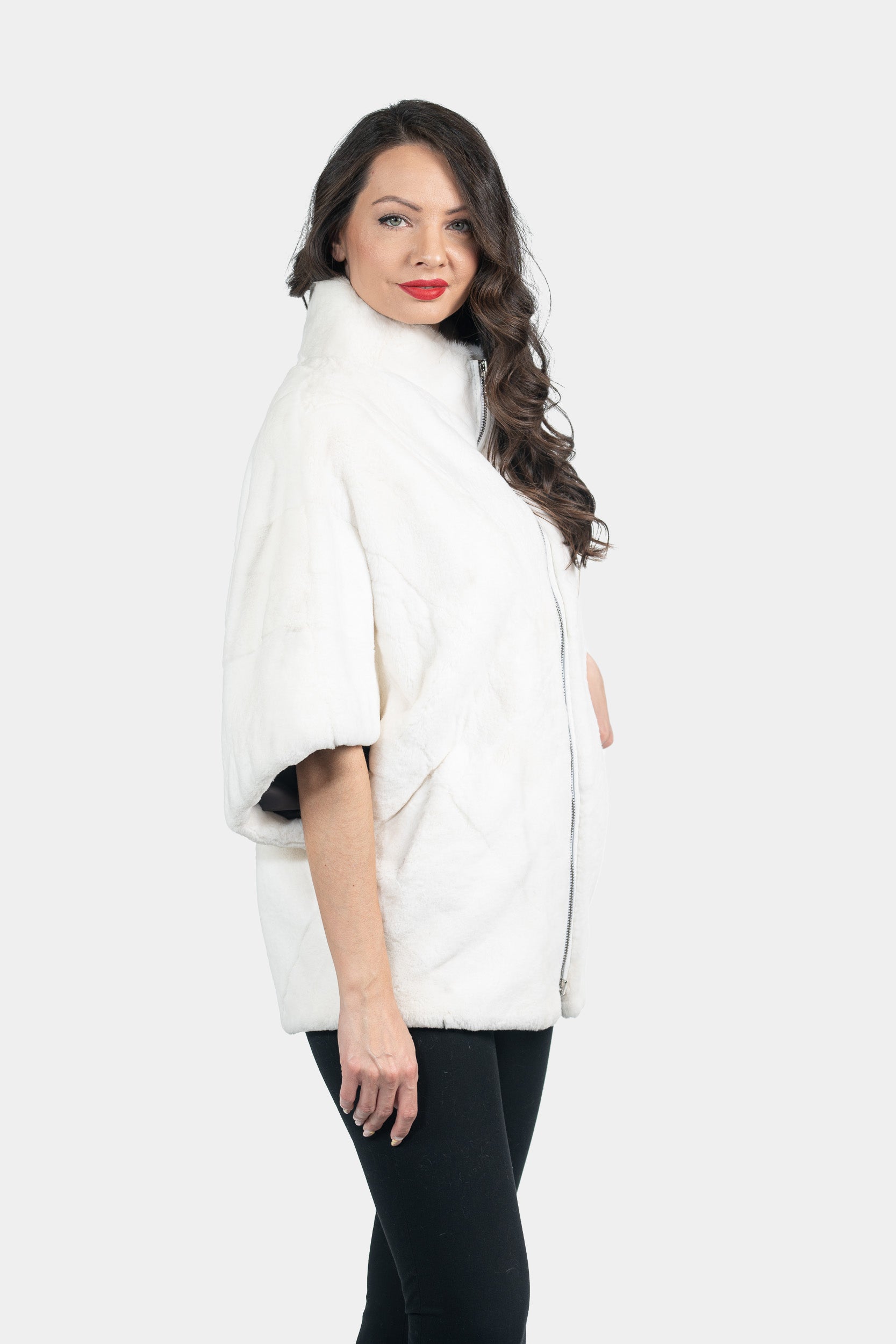 White Rex Rabbit Jacket