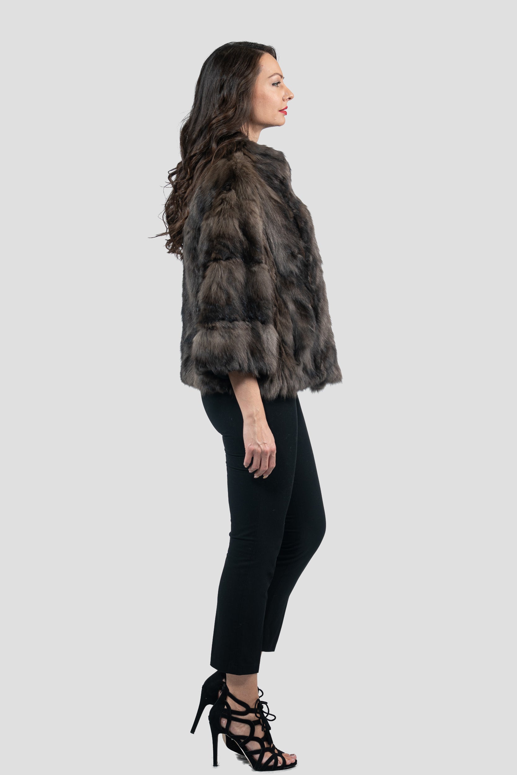 Russian Sable Pieced Jacket