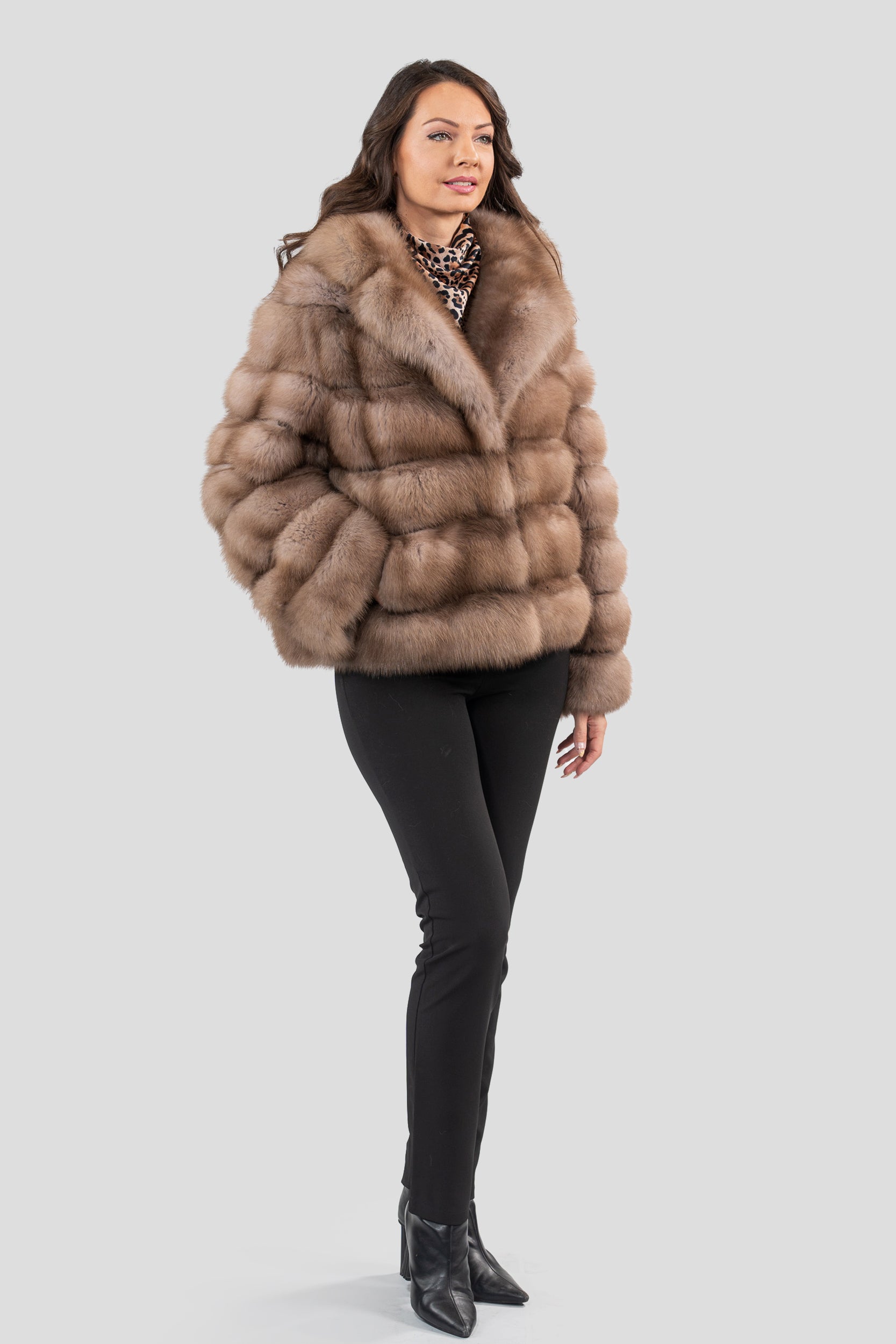 Graphite Baumarten Jacket with Notch Collar