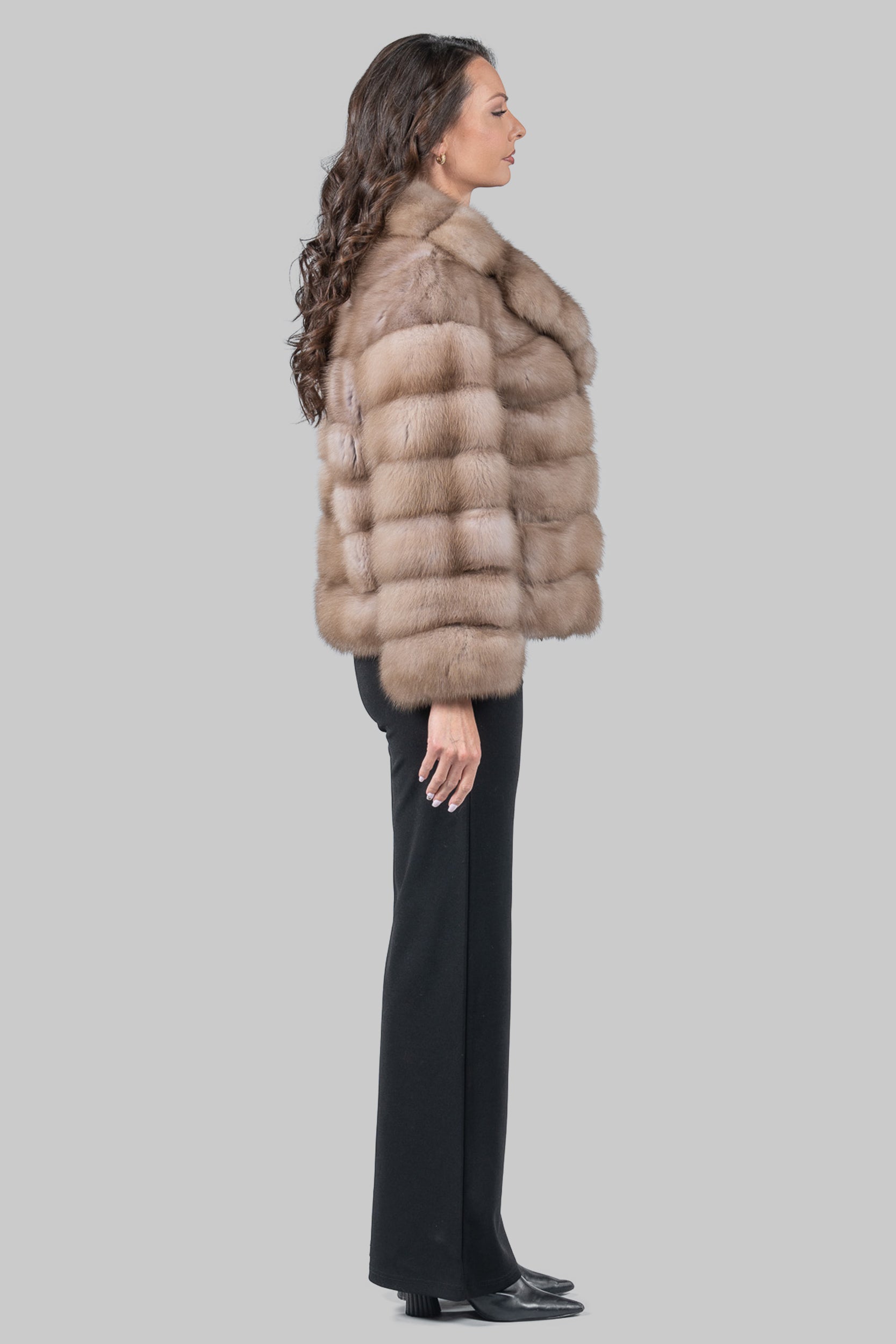 Graphite Baumarten Jacket with Notch Collar