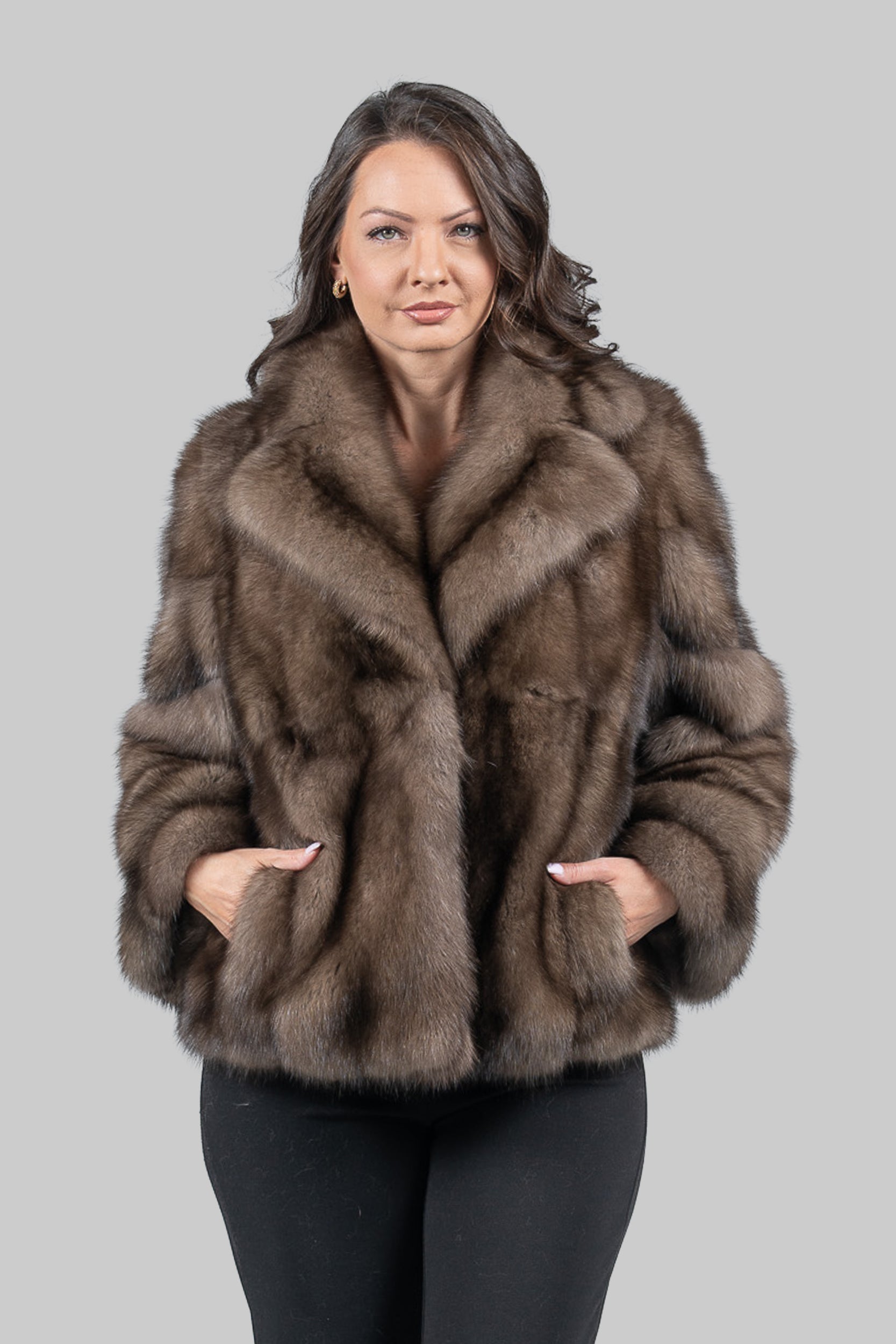 Graffit Baumarten Jacket with Notch Collar