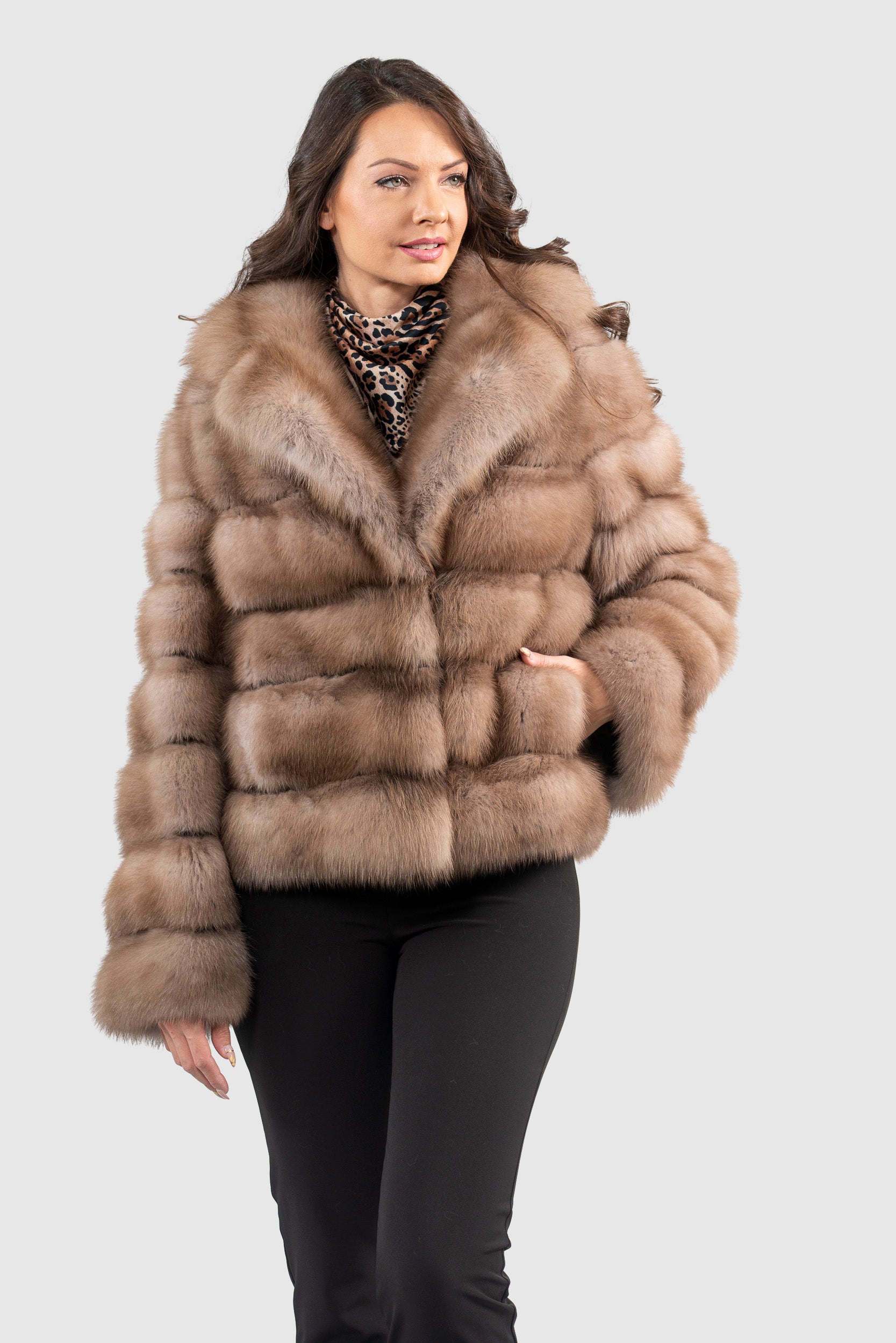 Graphite Baumarten Jacket with Notch Collar