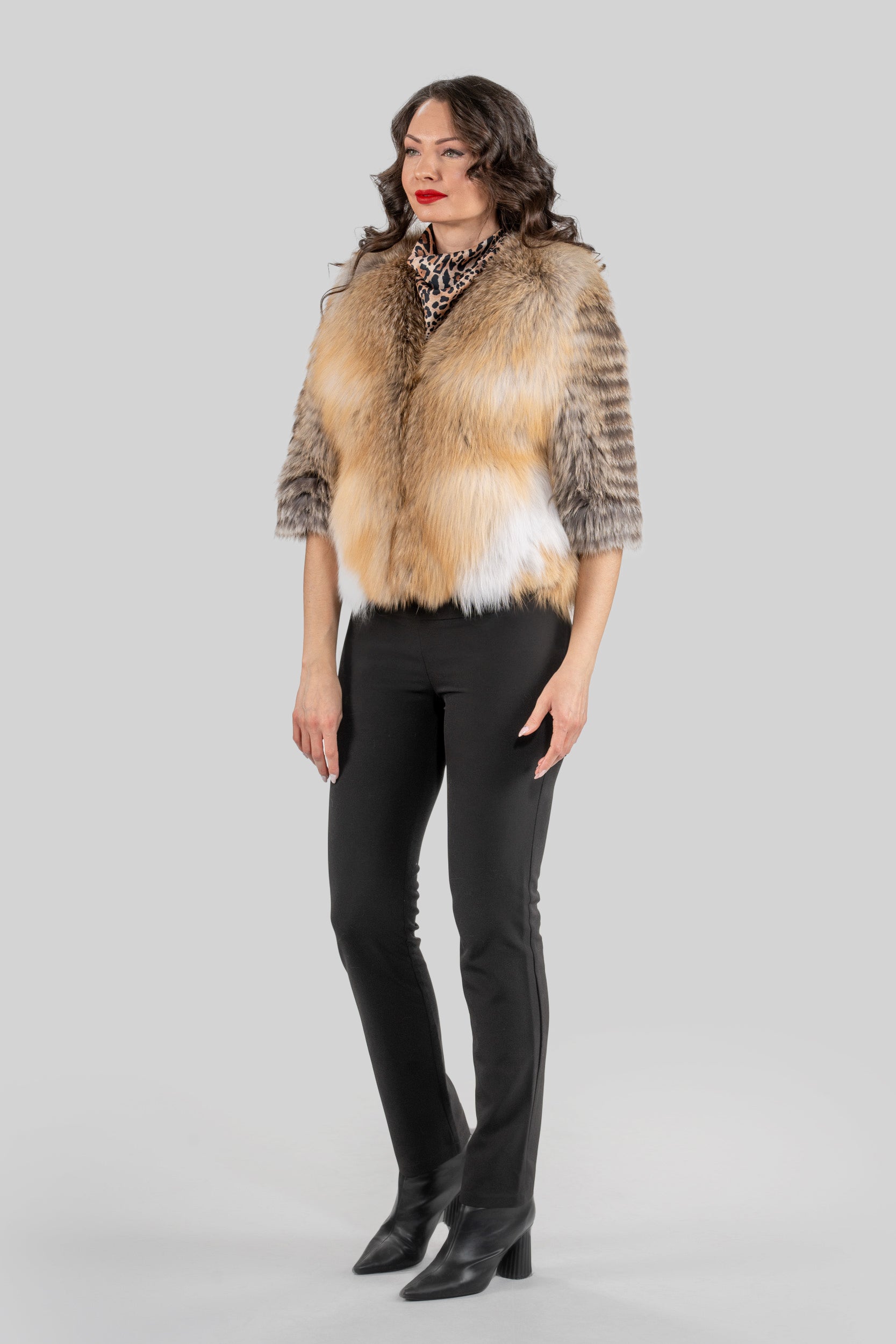 Golden Island Fox Bolero Jacket