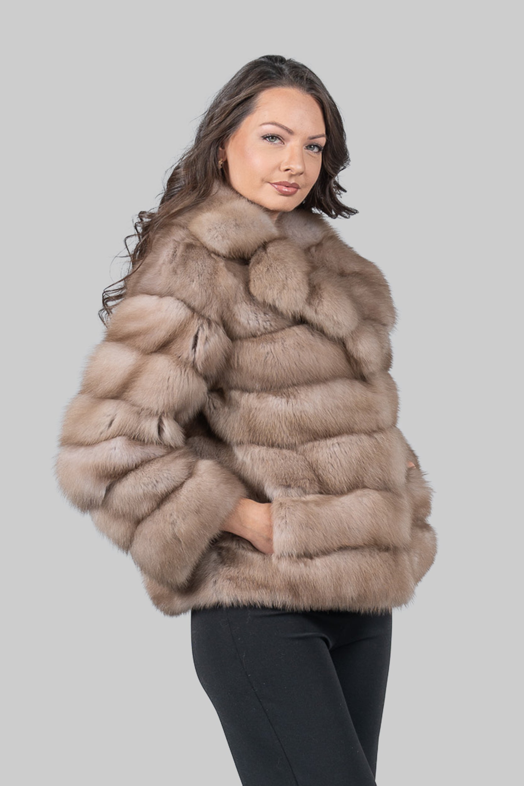 Graphite Baumarten Jacket with Notch Collar