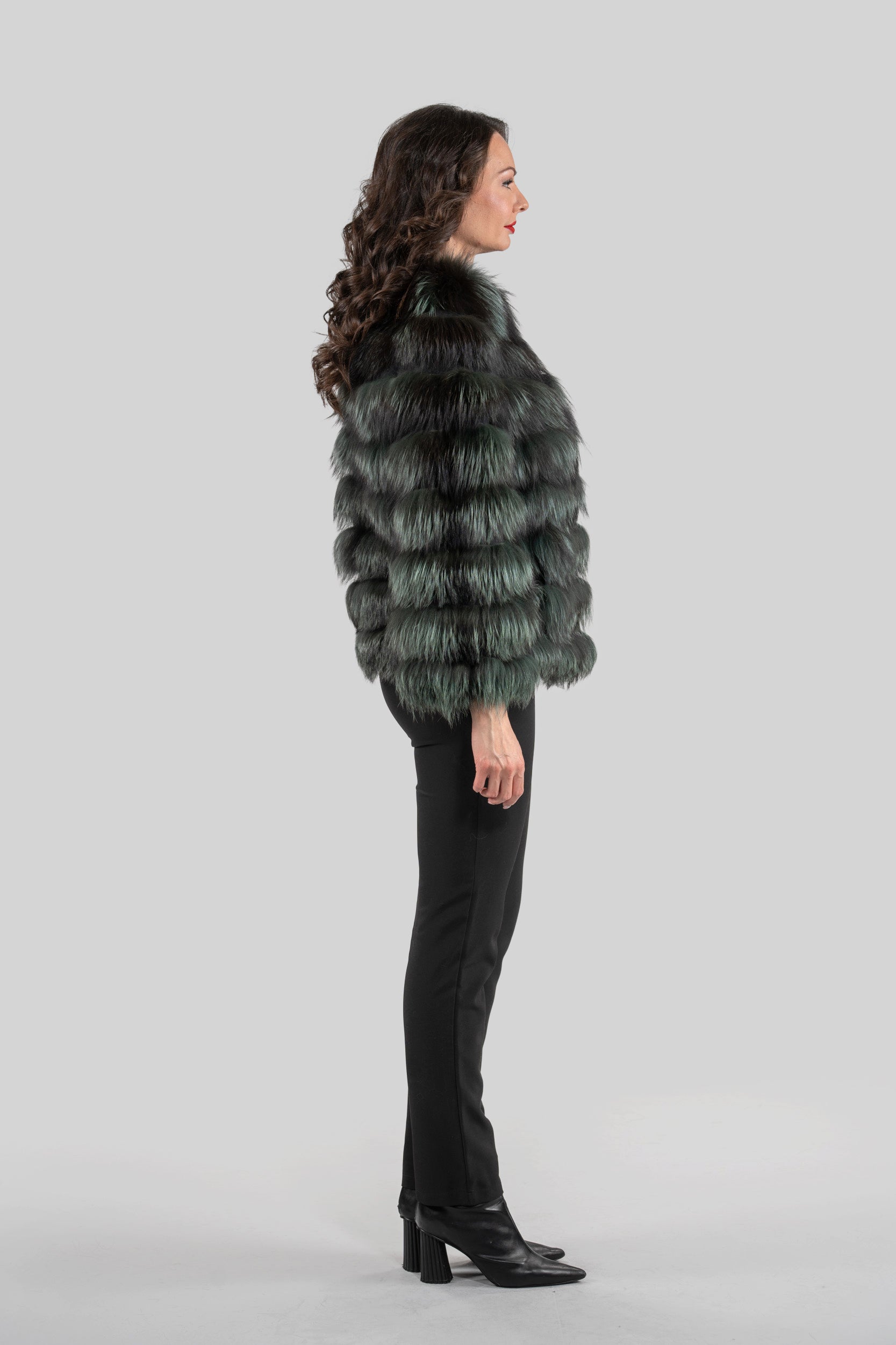 Arizante Fox Collarless Jacket