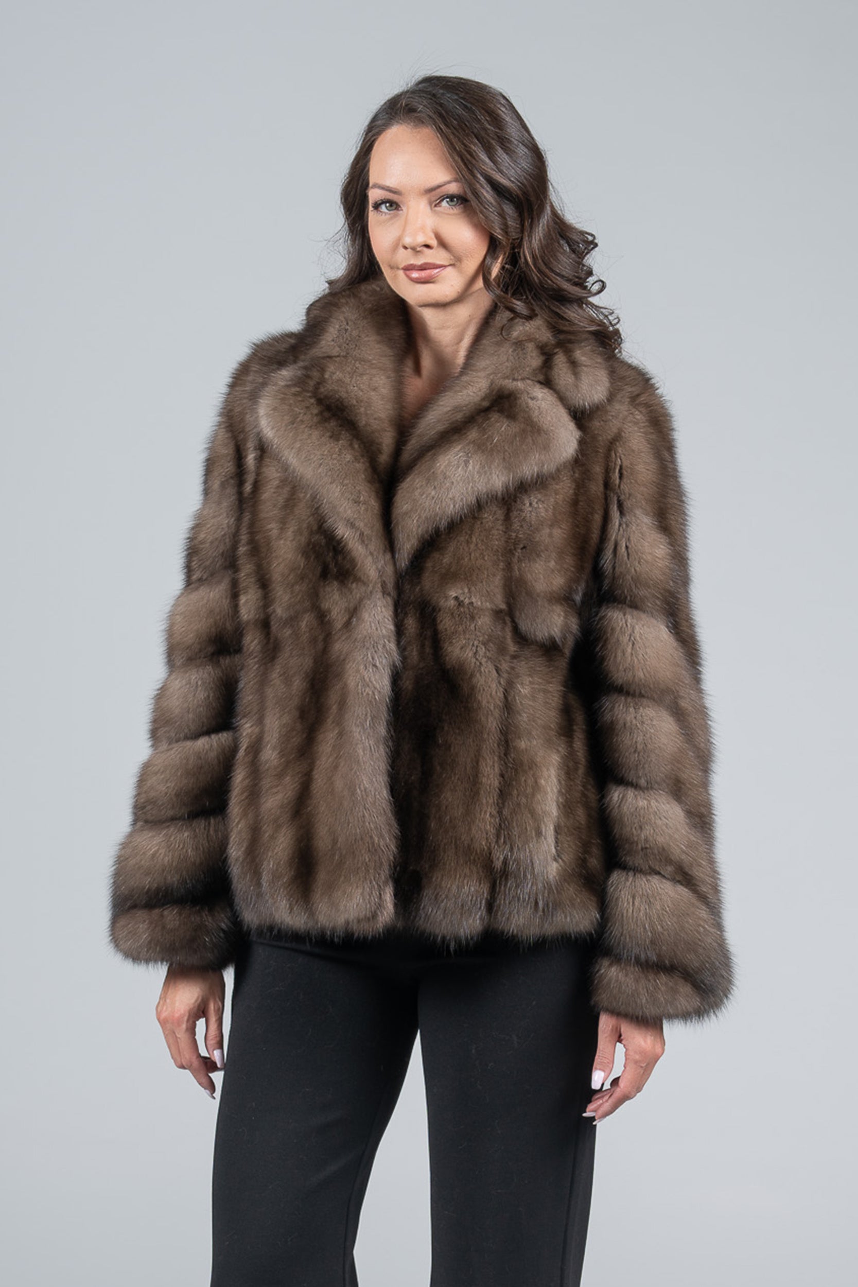 Graffit Baumarten Jacket with Notch Collar