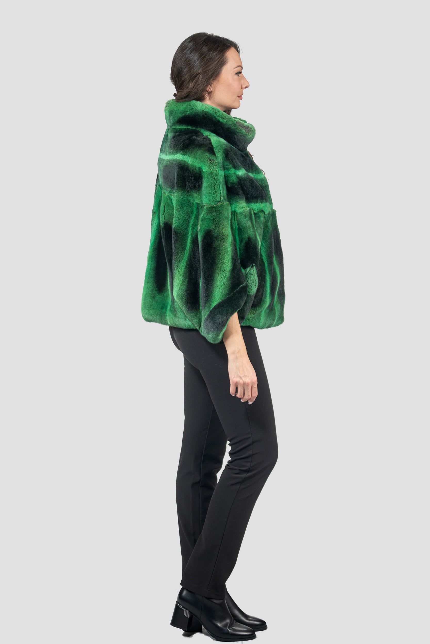 Green Rex Rabbit Cape