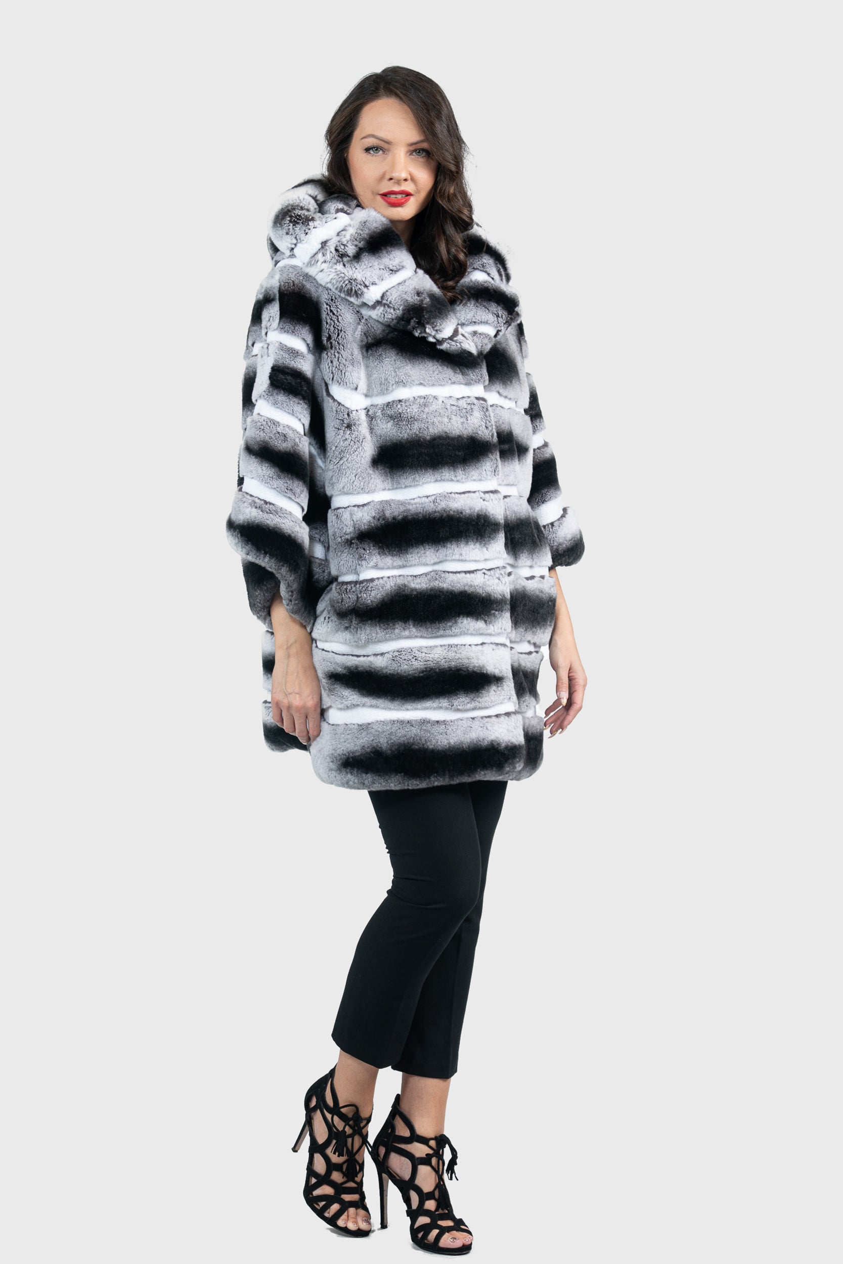 Rex Rabbit Hooded Cape