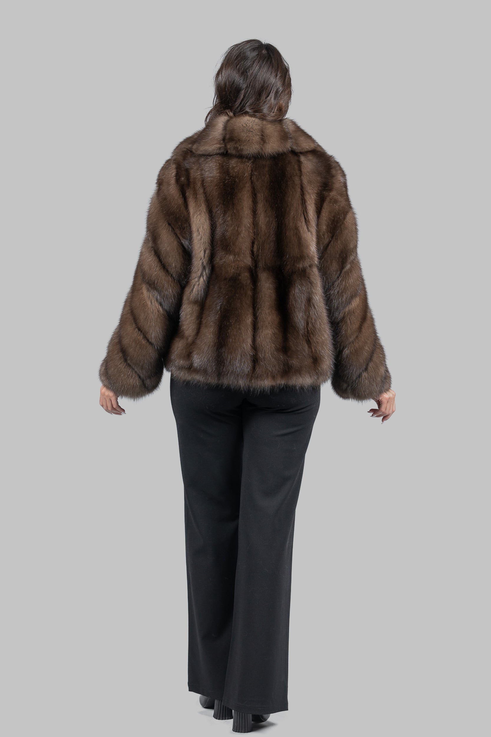 Graphite Baumarten Jacket with Notch Collar