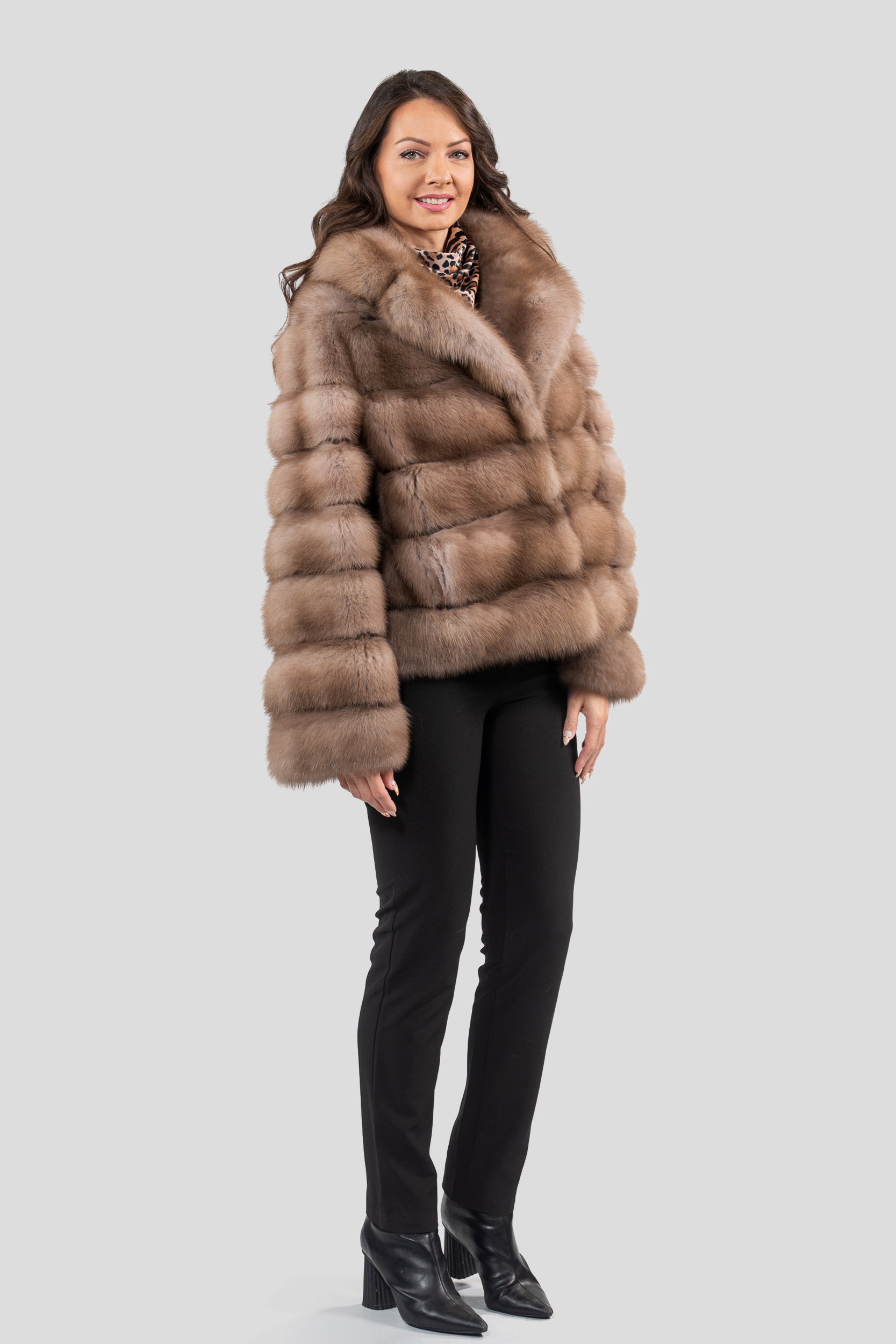 Graphite Baumarten Jacket with Notch Collar