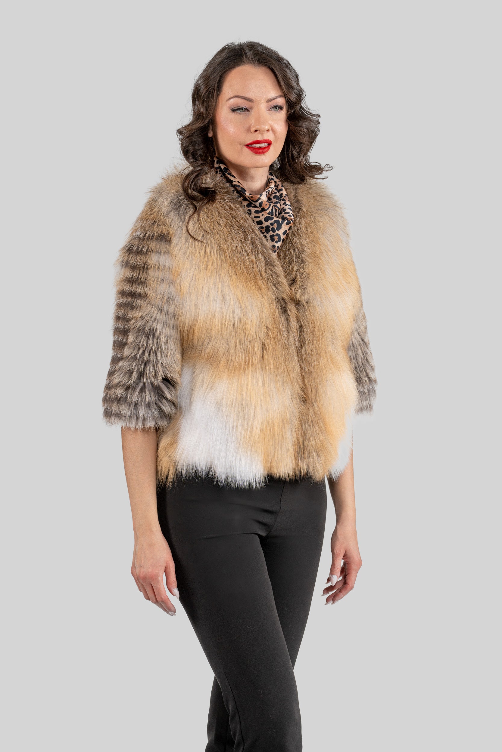 Golden Island Fox Bolero Jacket