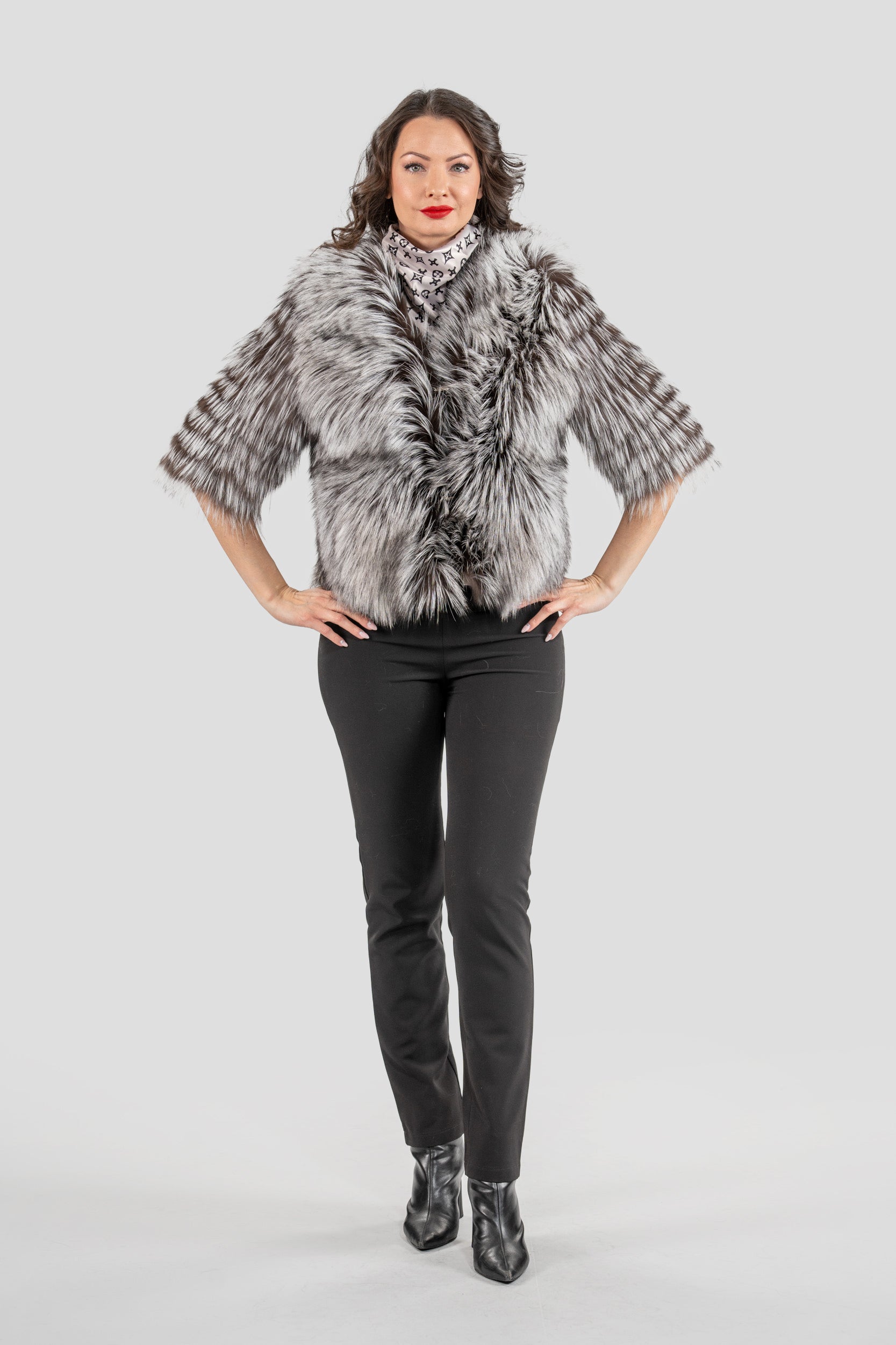 Silver Fox Bolero Jacket