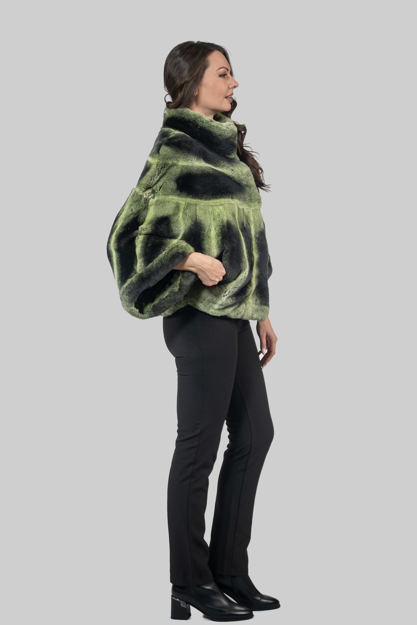 Lemon Rex Rabbit Cape