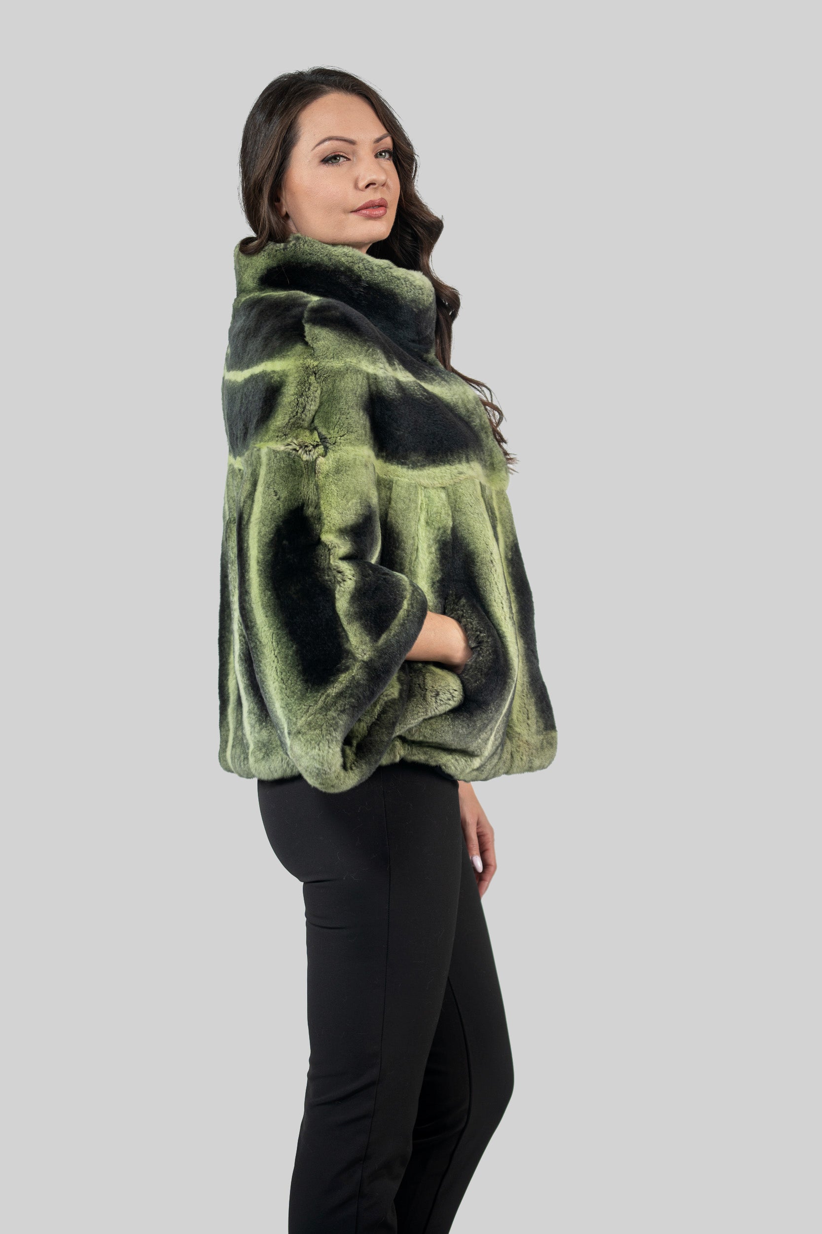 Lemon Rex Rabbit Cape