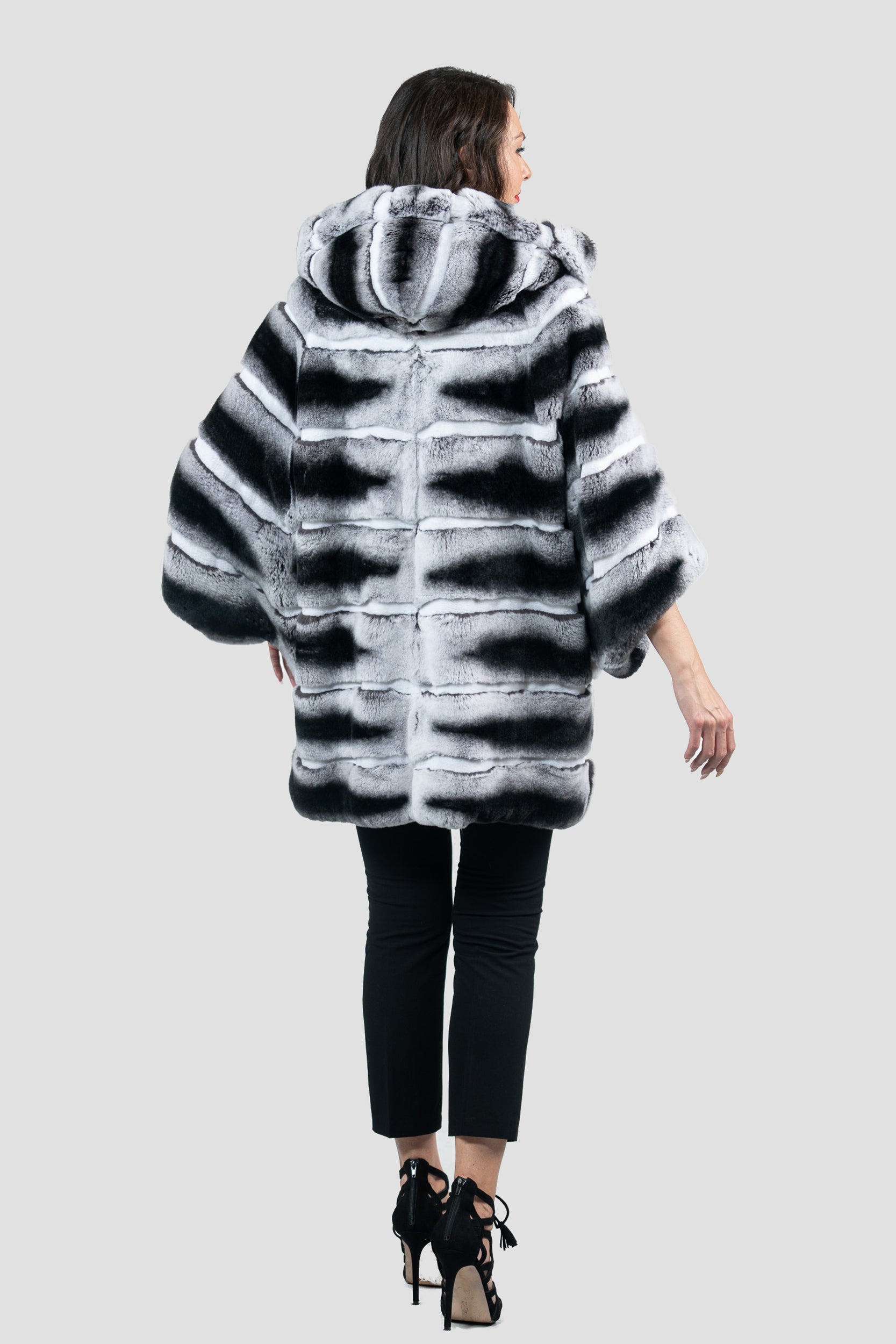 Rex Rabbit Hooded Cape