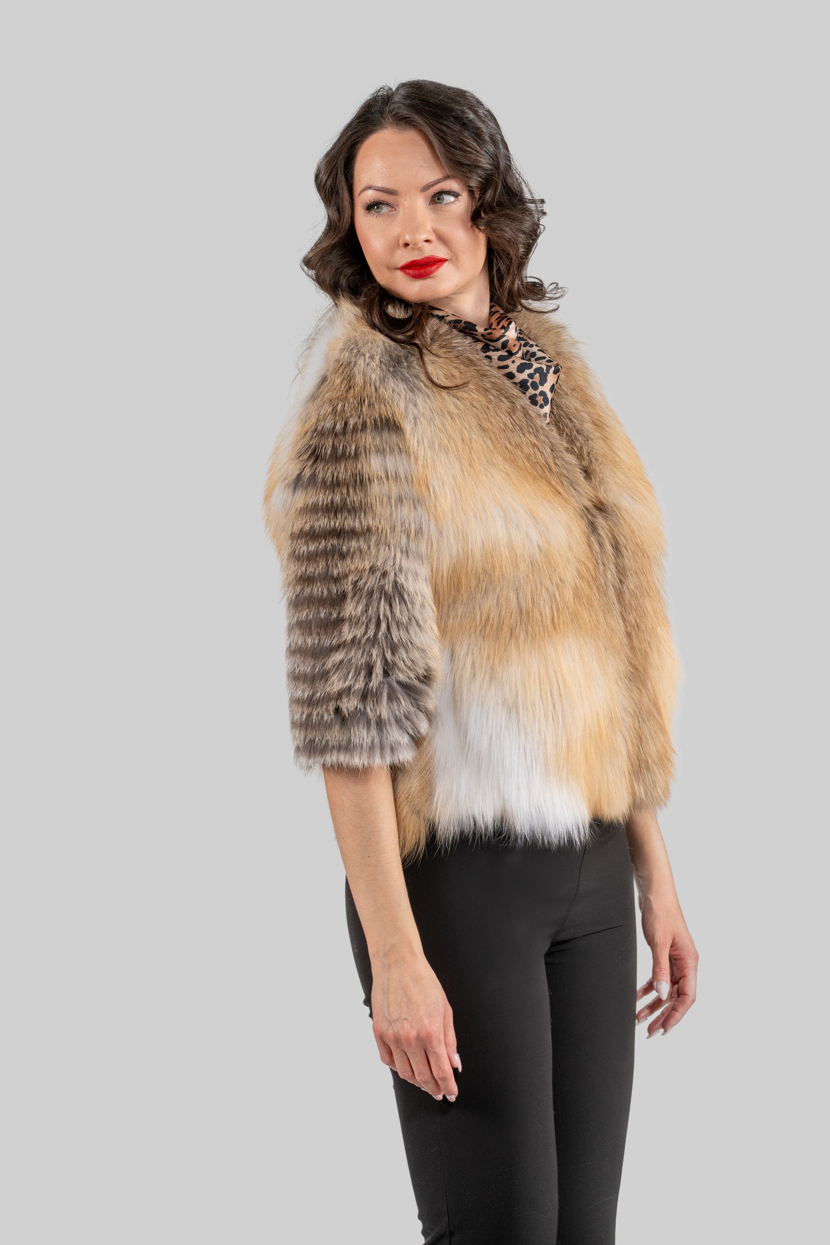 Golden Island Fox Bolero Jacket