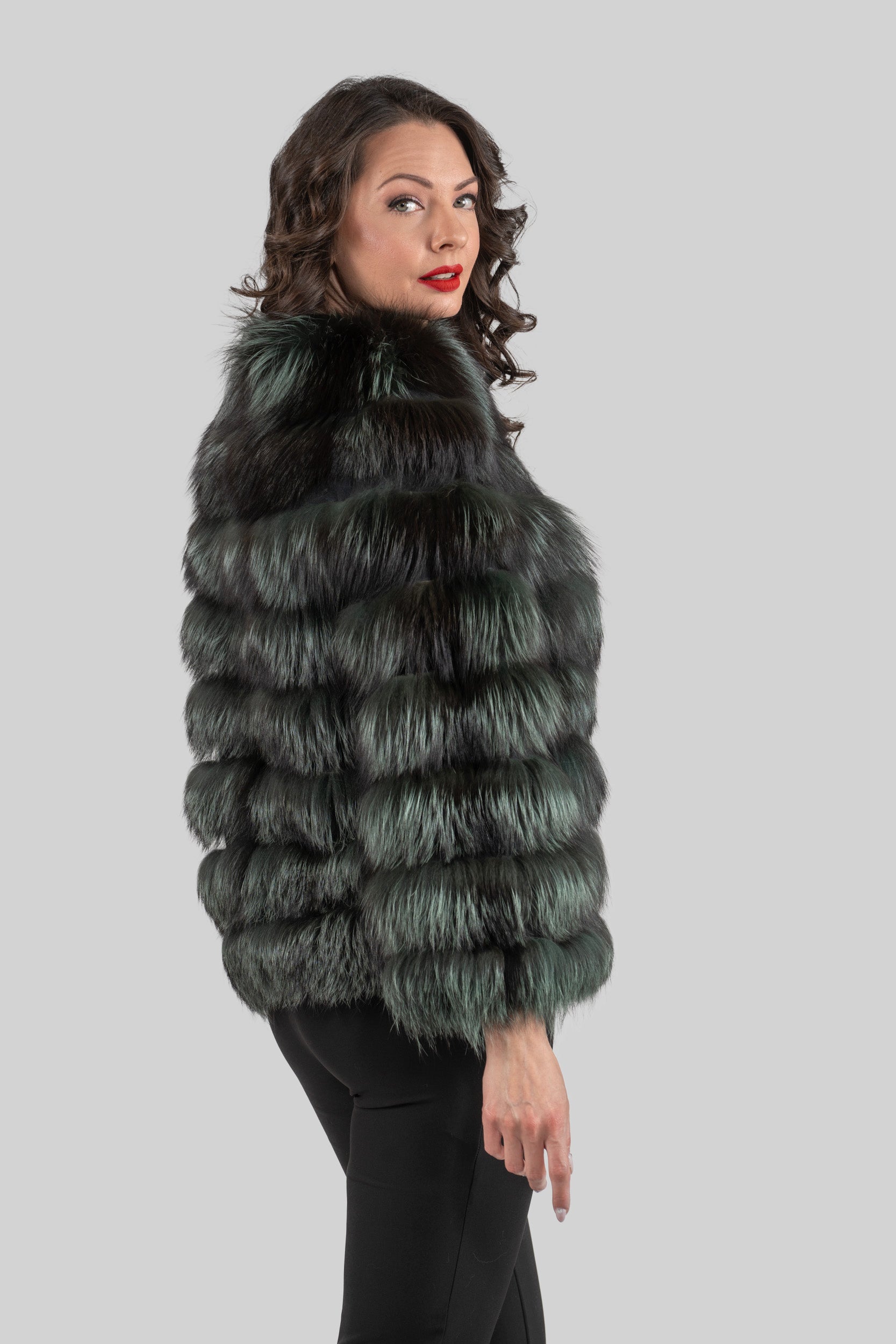 Arizante Fox Collarless Jacket