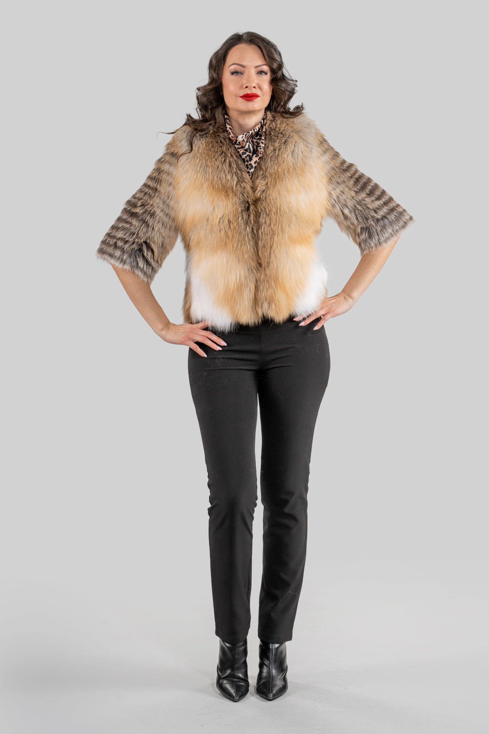 Golden Island Fox Bolero Jacket